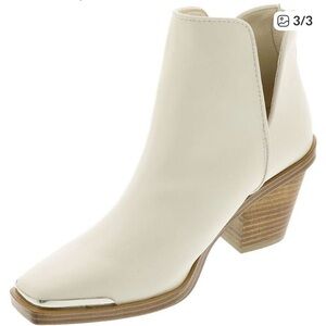 Yellow Box Woman’s Valeska Ivory Western Bootie.